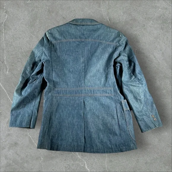 Levi's Blue Denim Blazer - Picture 9 of 9